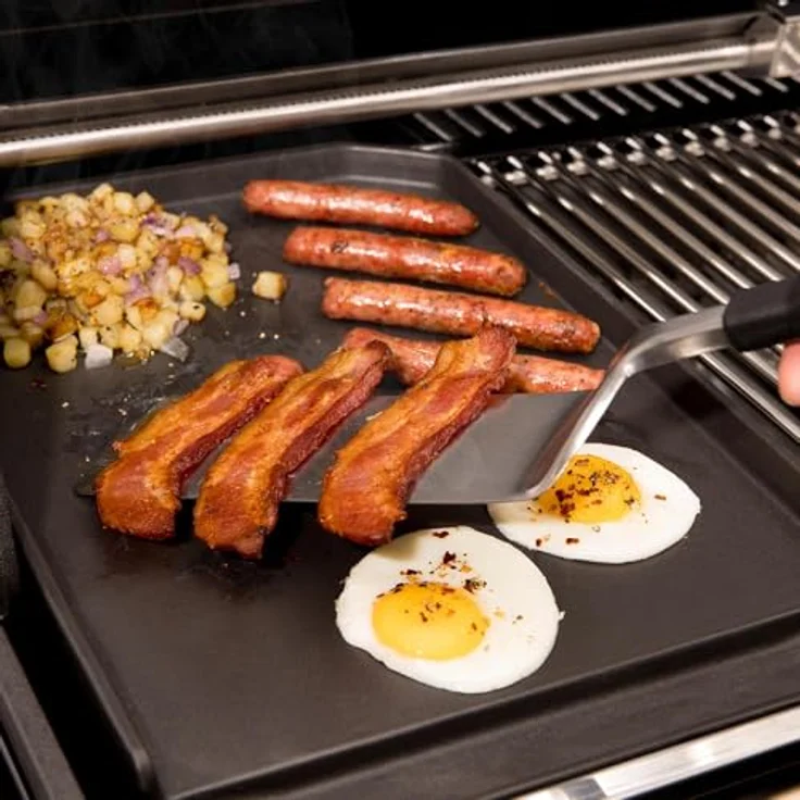 Broil King 11342 Gusseisen Plancha, Grillschale mit mattem Porzellan-Finish, kompatibel mit Baron-Serie – Bild 3