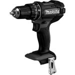 Makita Akku-Schlagbohrschrauber 18V, DHP482BZ, Schwarz, 62 Nm - Ohne Akku, im Karton