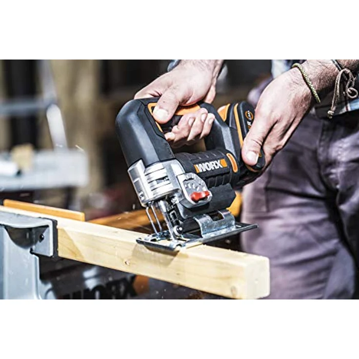 WORX 20V Akku Stichsäge WX543.2 2,0Ah 45°Schnittwinkel PowerShare – Bild 5
