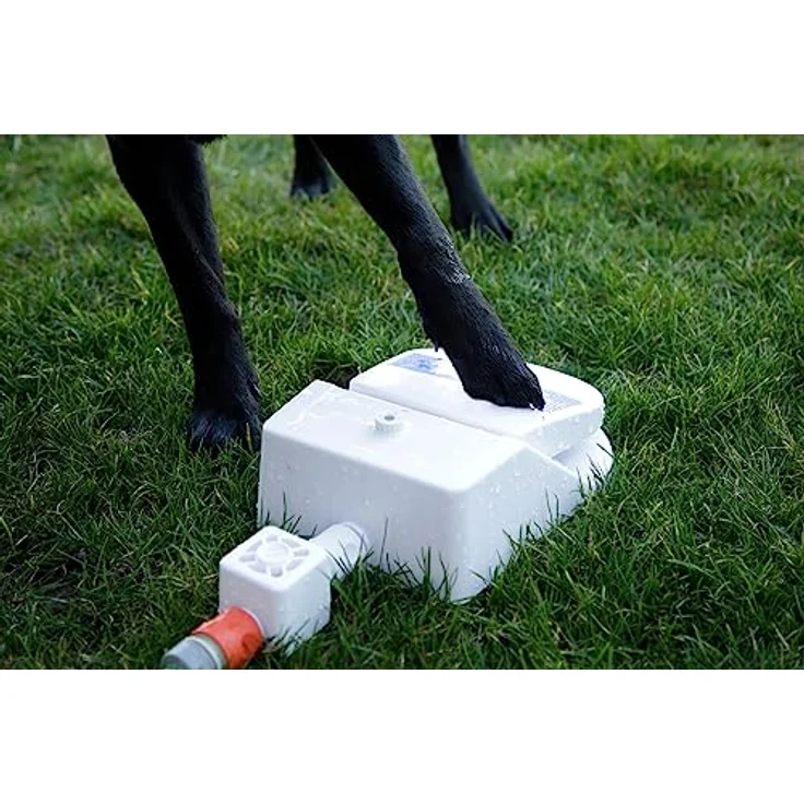 KERBL 80542 Wasserspringbrunnen Bubble für Hunde, Spiel- und Trinkbrunnen – Bild 3