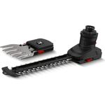 PARKSIDE Gras Heckenschere Aufsatz PKGA 20-Li, Akku-Heckenschneider mit werkzeuglosem Messer-Wechselsystem, Schnittbreite 90 mm, Schnittlänge 198 mm