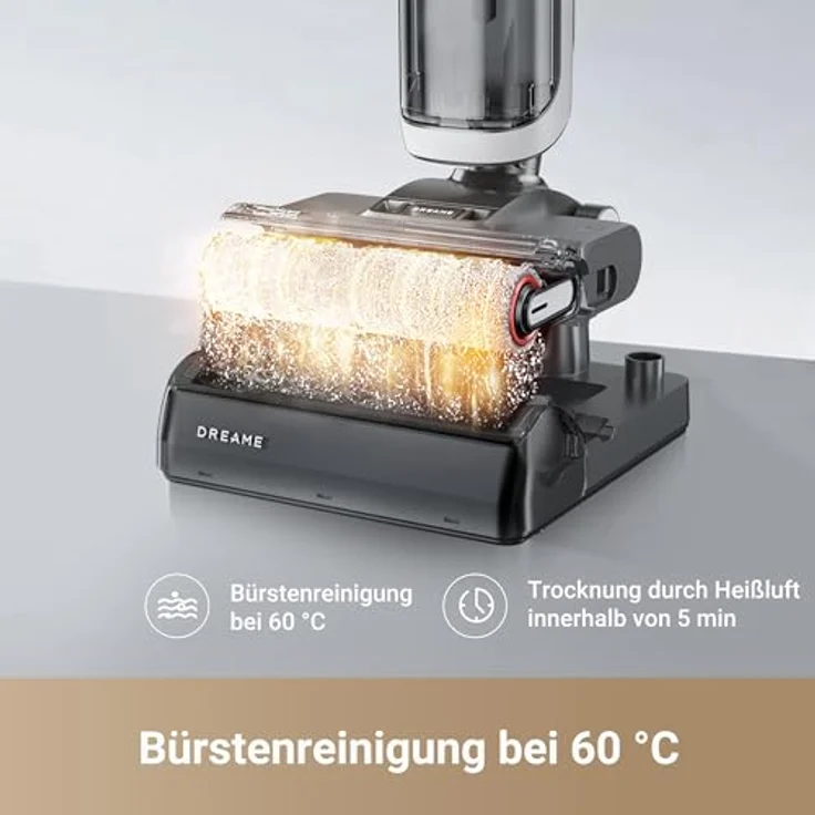 Dreame Nass-Trocken-Akkusauger H14, 400 W, beutellos, 18.000 Pa Saugkraft, 125.000 U/min Motor - Preisvergleich – Bild 3