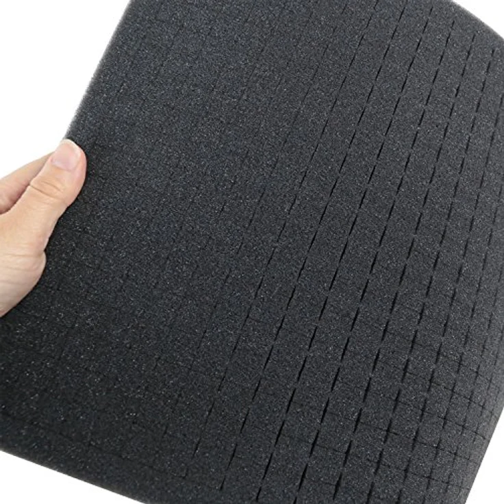 HMF ODR100 Koffereinlagen mit Rasterschaumstoff für Outdoor-Fotokoffer | 5er Set | 21,5 x 15 cm – Bild 3