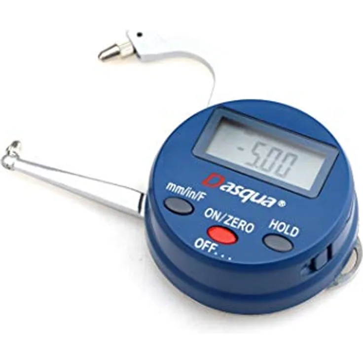 Dasqua 2140-8105 Digitales Dickenmessgerät, digitale Anzeige bis 25mm, kompakt und handlich