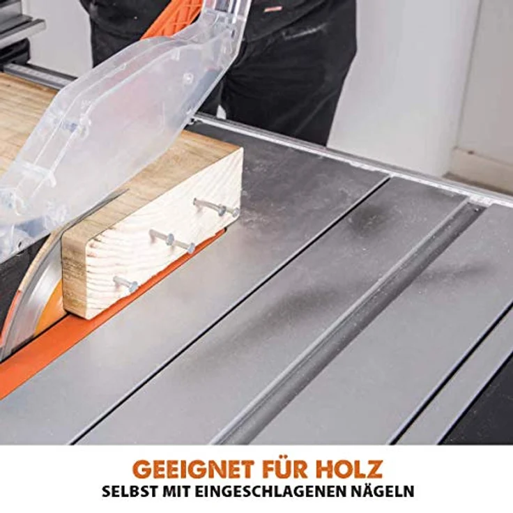 Evolution Power Tools 057-0003 Rage 5-S Mehrzweck-Tischkreissäge, 255 mm (230 V), 1500 W – Bild 5