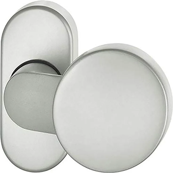 Magni PT-Türknopf, Türgriff + Türgarnitur, oval, Aluminium F1, Modell 07 0809 – Bild 2
