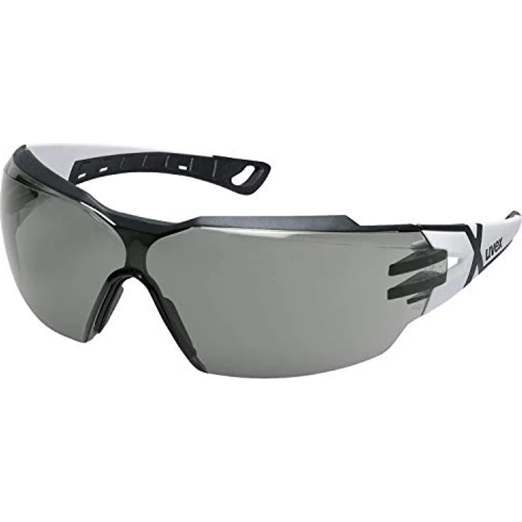 Uvex Pheos CX2 Schutzbrille - Supravision Excellence - Getönt-Weiß-Schwarz – Bild 2
