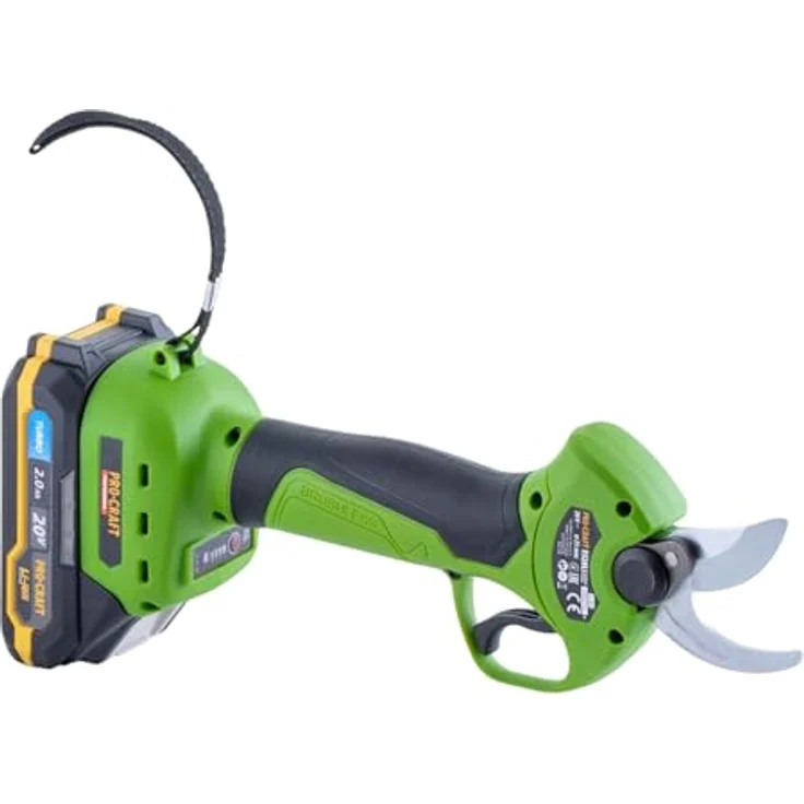 PRO CRAFT ES28Li Akku-Astschere, 20 V Brushless, max. Schnittdurchmesser 25 mm, inkl. 2.0 Ah Akku, Ladegerät und Koffer – Bild 7