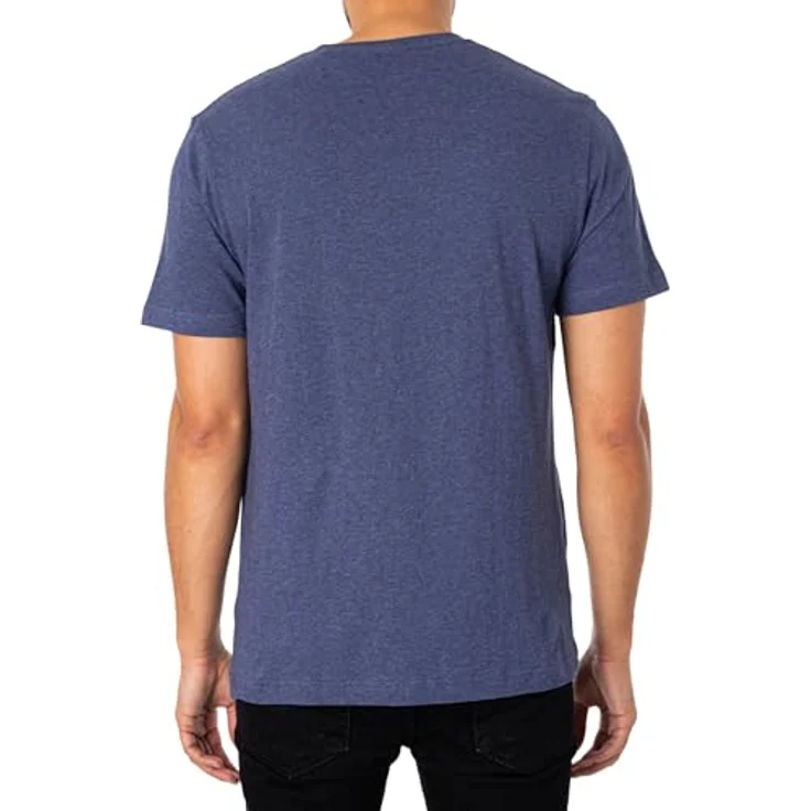 GANT Herren Reg Shield Shirt, Baumwolle mit gestickter Wappen-Grafik, blau, Größe S – Bild 3