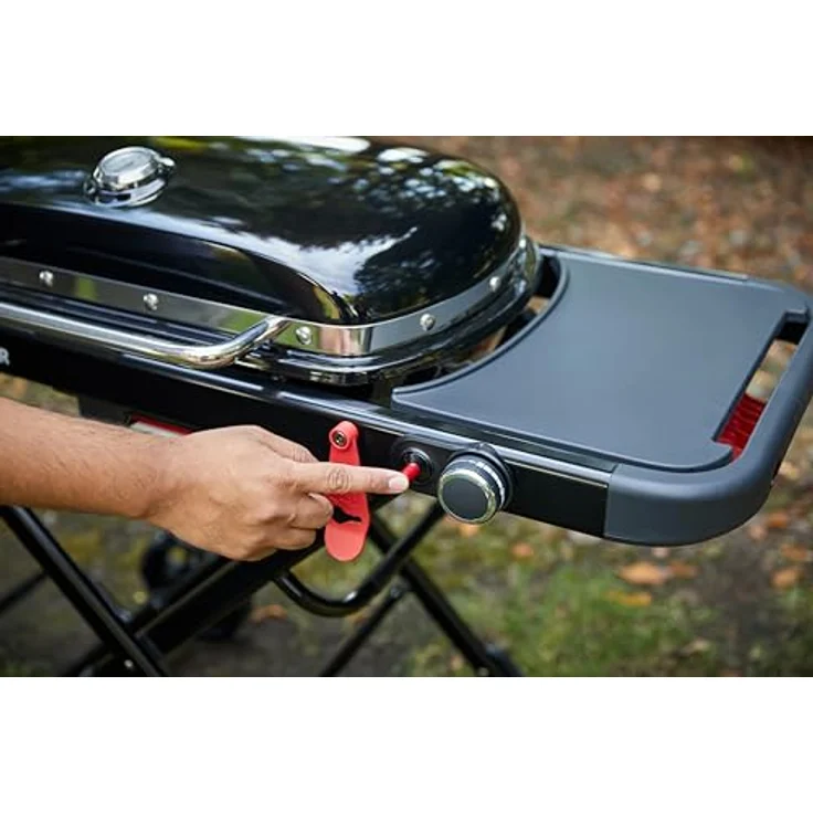 Weber-Stephen, Gasgrill, Weber Traveler Stealth Edition schwarz – Bild 6