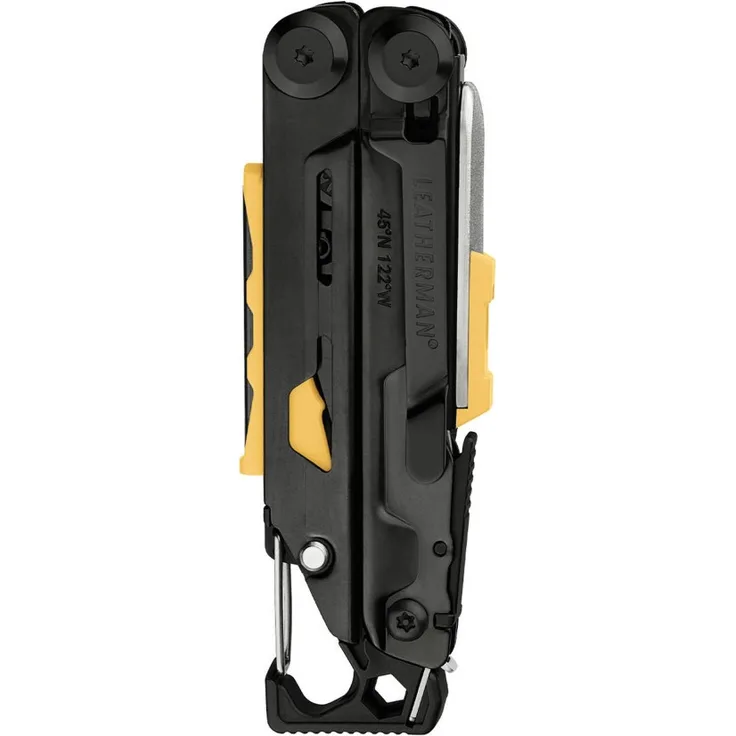 LEATHERMAN - Signal mit Feuerstein Klingenschärfer und Signalpfeife Multi-Tool für den Outdoor-Einsa