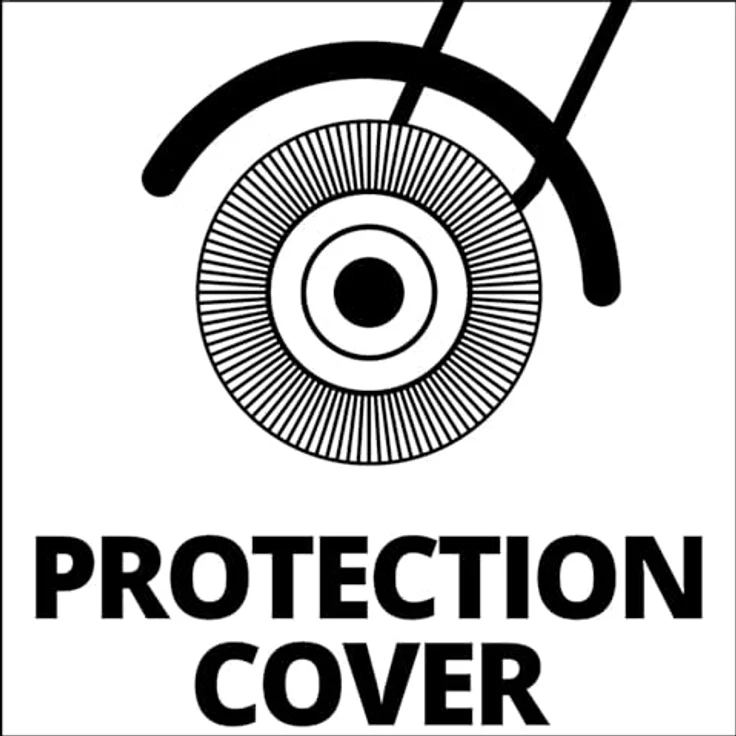 Einhell Elektrischer Fugenreiniger GC-EG 1410 (140 W, Leerlaufdrehzahl 1.200 1-min, ergonomischer Führungsholm, wechselbare Bürsten, Führungsrad, inkl. Stahl- & Nylon-Bürste) – Bild 6