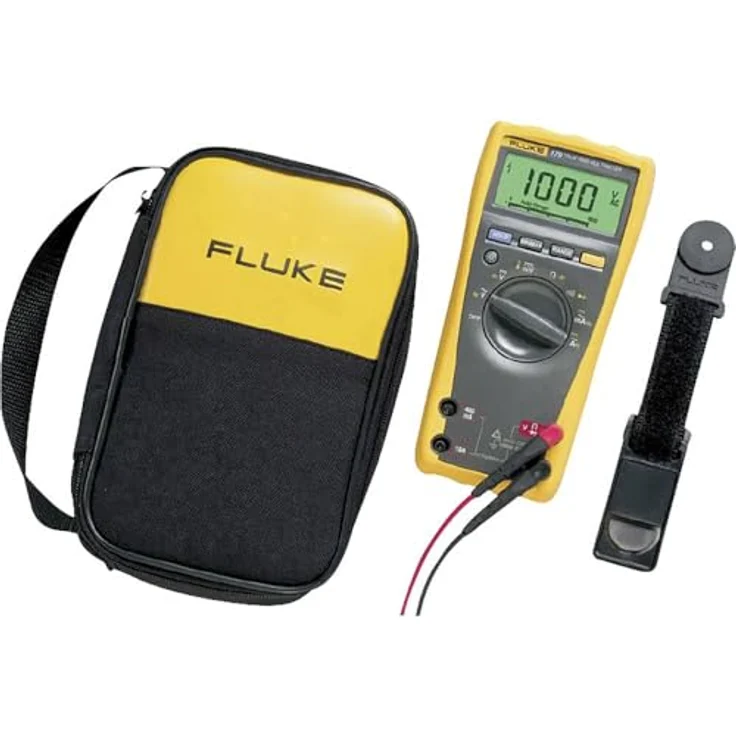 Fluke FLUKE-179 EGFID Hand-Multimeter digital, CAT III 1000 V, CAT IV 600 V, TrueRMS, inkl. TPAK Magnethalter und C25 Taschenformat – Bild 1