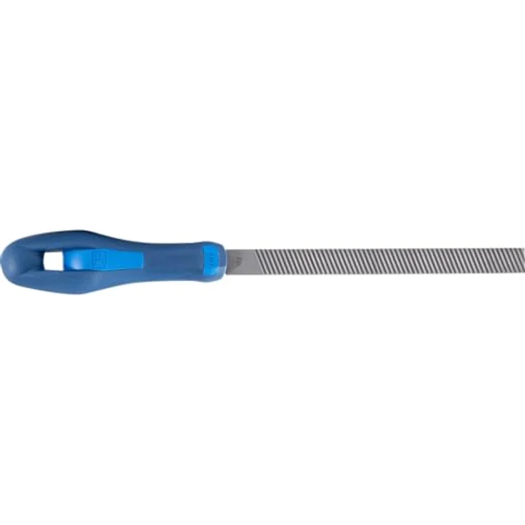 PFERD TOOLS Bremssattelfeile 150 x 12,5 mm, Zahnung 2, mit Griff – Effiziente Instandhaltung für Scheibenbremsanlagen, hohe Zerspanungsleistung, Industriequalität