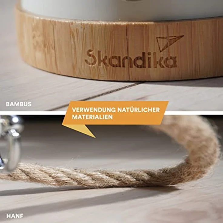 Skandika LED-Lampe Kiruna | Retro Outdoor Campinglampe mit Powerbank, stufenlos dimmbar, kabellos, Akku, aufladbar, USB, warm- und kaltweiß, 75h Leuchtzeit (Kiruna weiß) – Bild 3