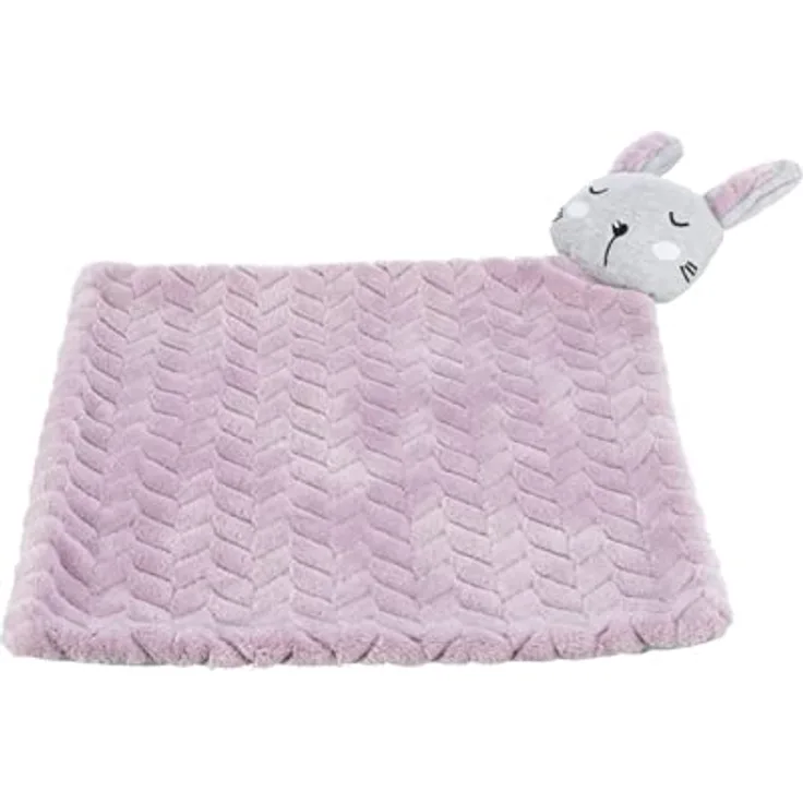 Trixie Puppy Decke Hase lila / hellgrau