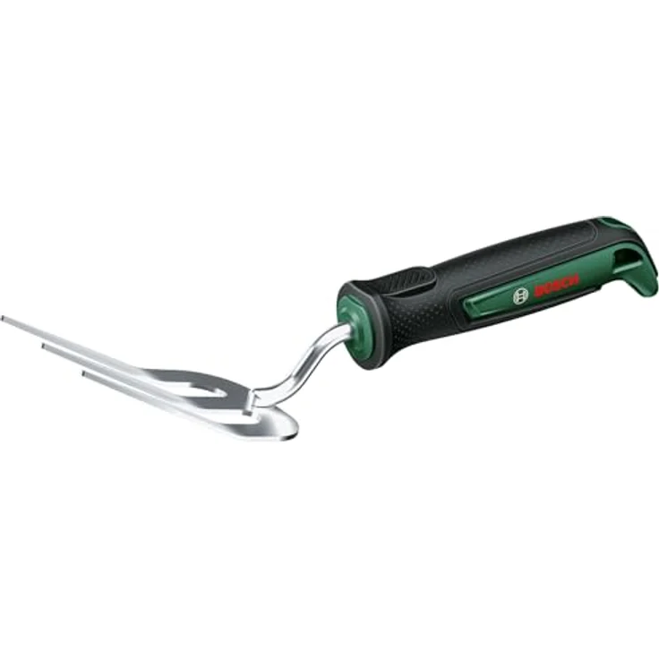 Bosch Professional Blumen-Handgabel 06008B5400, Gartenhacke mit ergonomischem Griff, breite von 8,1cm, grün – Bild 1