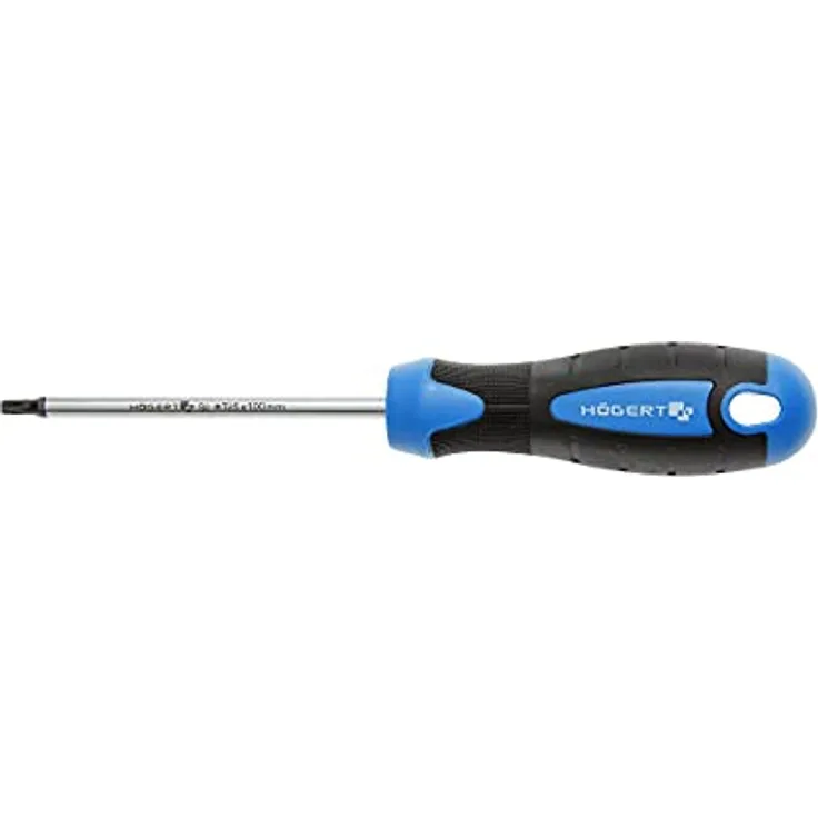 Hogert Technik 1 Schlitzschraubendreher Schraubendreher, torx T25, 100 mm, stal S2
