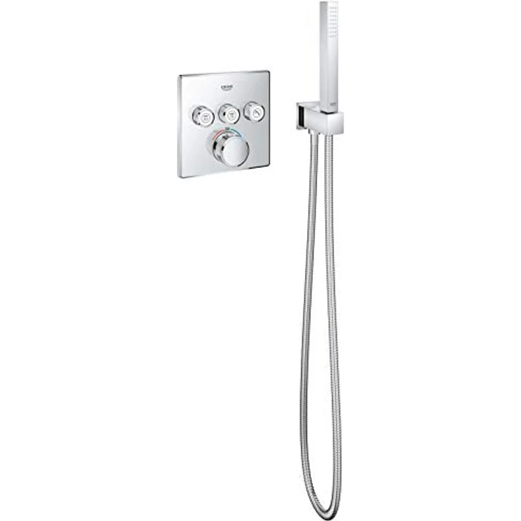 GROHE Relexaflex Metall Longlife Brausen und Duschsysteme (Metallbrauseschlauch 1500, 1,5 mm) chrom, 28143000 – Bild 5
