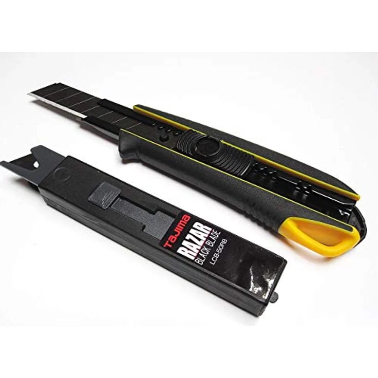 Tajima TAJ-10107 Cutter DC560YB mit 13 Klingen Razar Black LCB50RBC, 1 Stück – Bild 2