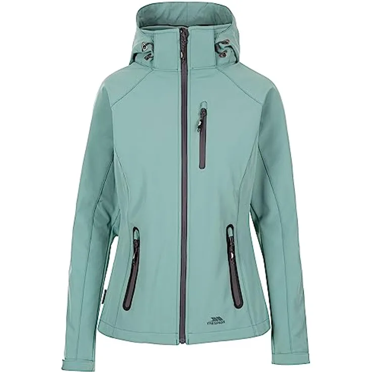 Trespass Damen Jacke Bela II, Softshelljacke in verschiedenen Farben mit wasserabweisendem TP75-Gewebe