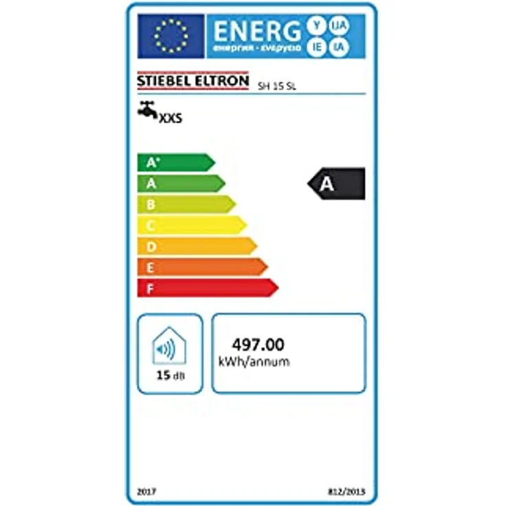 STIEBEL ELTRON Kleinspeicher SH 15 SL, 2 kW, druckfest, Übertisch, stufenlose Temperaturwahl, Frostschutzstellung, Signallampe – Bild 5