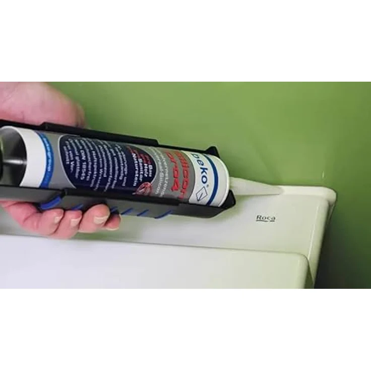 beko Silicon pro4 Premium, 310 ml transparente Dichtmasse mit hoher Volumenstabilität und einfacher Verarbeitung – Bild 3