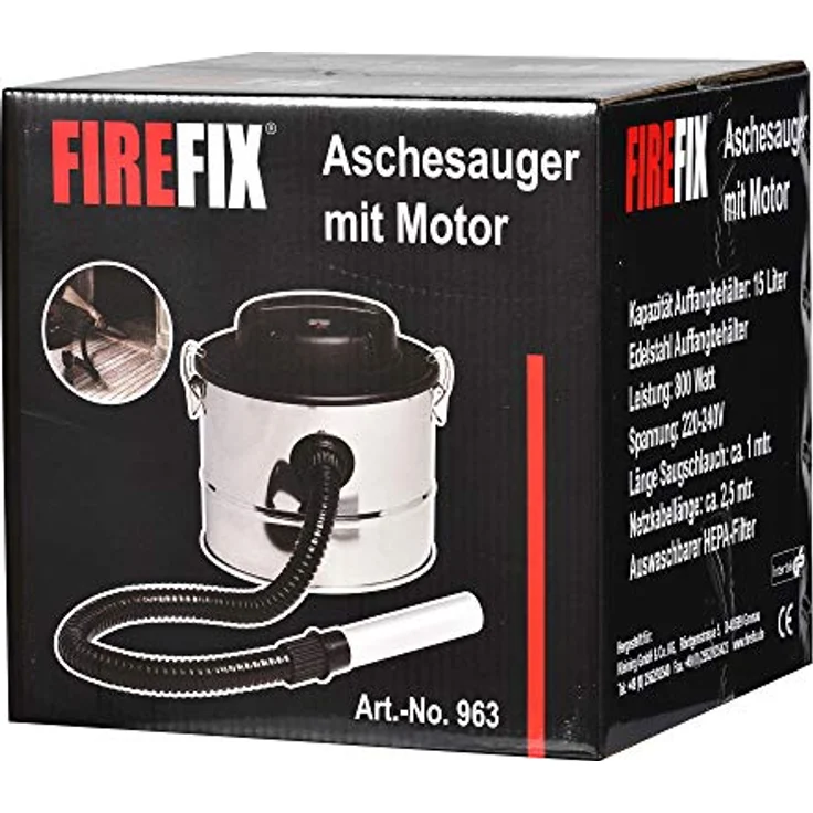 Firefix 963 Aschesauger 15l – Bild 3