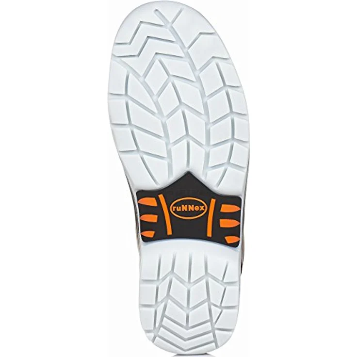 ruNNex RUNNEX® S3-Sicherheitshalbschuhe TeamStar, hydrophobiertes Glattleder, Aluminium-Zehenschutzkappe, SRC rutschhemmend, Schwarz – Bild 5