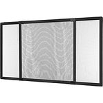 Ventanara® Insektenschutz Schiebe Fenster Fliegengitter Mückenschutz (50 x 75 cm, anthrazit)
