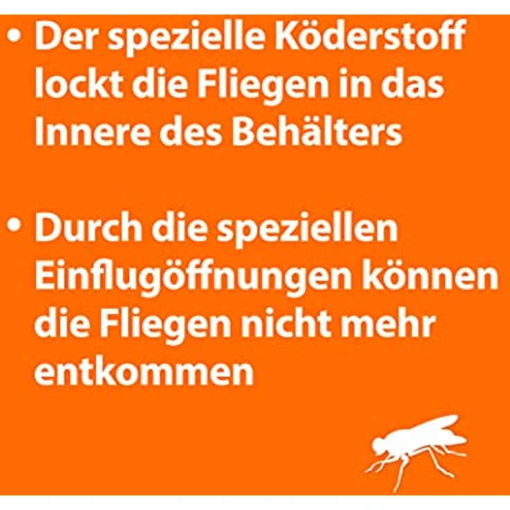 Quiko ARDAP Fliegenfalle - Biologische Fliegenfalle Außen - Natürlicher Anti Fliegen Lockstoff mit Langzeitwirkung – Bild 3