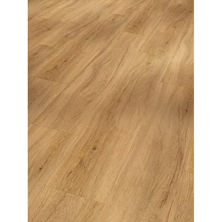 Parador Vinyl Basic 5.3 - Vinylboden Eiche Sierra Natur - Hochwertiger. elastischer Bodenbelag in Holz-Optik. leise und komfortabel mit Klick-Verlegung - mit V-Fuge