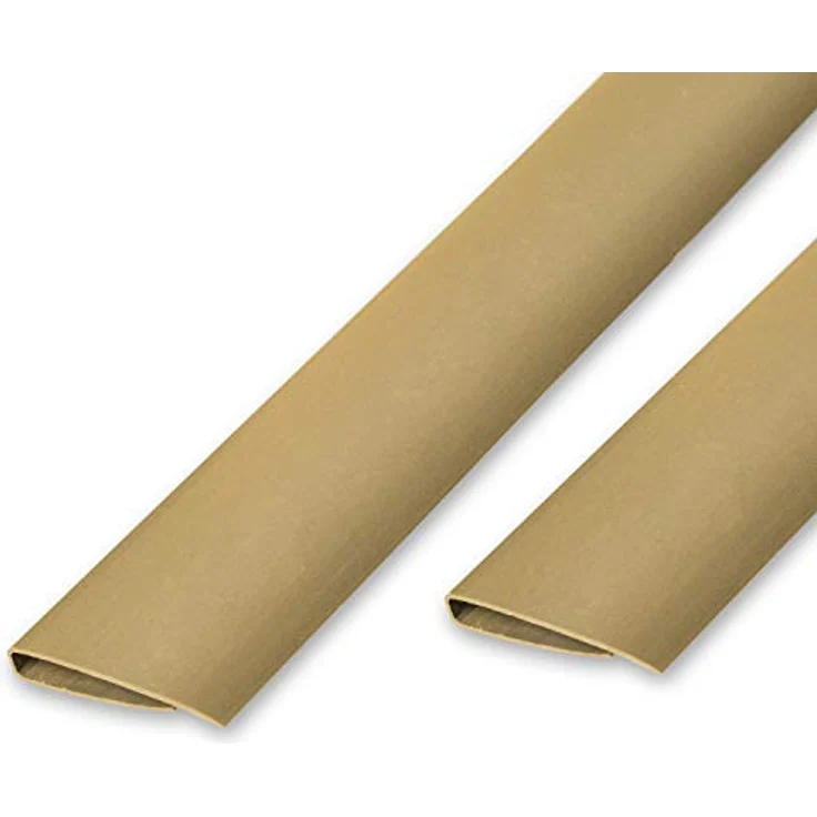 Ribelli PVC Abschlussleiste, 100 cm, Bambus, 4 Stück, frost- und wasserabweisend, einfache Montage – Bild 1
