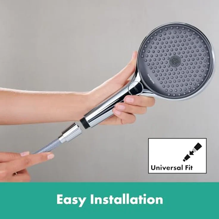 hansgrohe, Duschschlauch Designflex Planet Edition Textilbrauseschlauch, Länge 1250mm, Sand recycelt – Bild 5