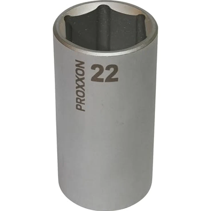 PROXXON INDUSTRIAL Bohrer- und Bitset 23545, 3/8" Tiefbett-Steckschlüsseleinsatz für Gewindebolzen, aus CrV-Stahl, Gesamtlänge 64 mm – Bild 2