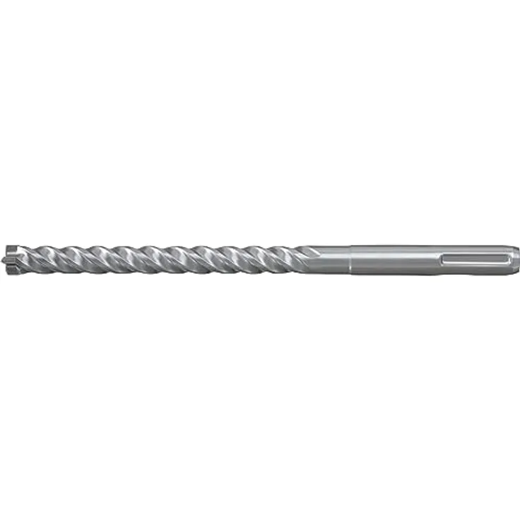 fischer Hammerbohrer Quattric II 6-100-165 S XP10, Hochleistungs SDS Plus Bohrer für Beton und Stahlbeton, 10er Set mit Hartmetallkopf und präziser Zentrierspitze