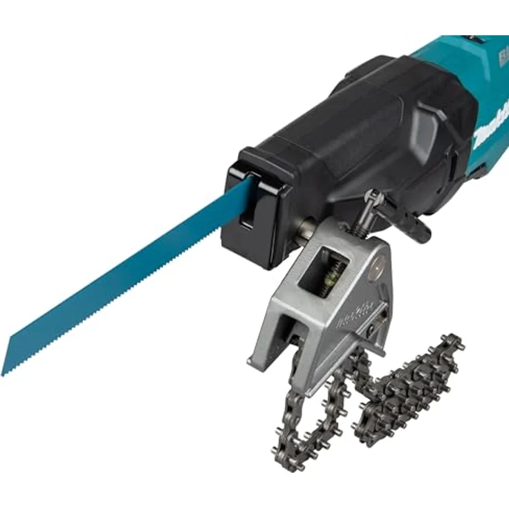 Makita 40V Akku-Reciprosäge JR003GZ Solo, kraftvolle Säbelsäge mit einstellbarer Hubzahl und Kettenhalterung für präzise Schnitte in Metall und Holz – Bild 6