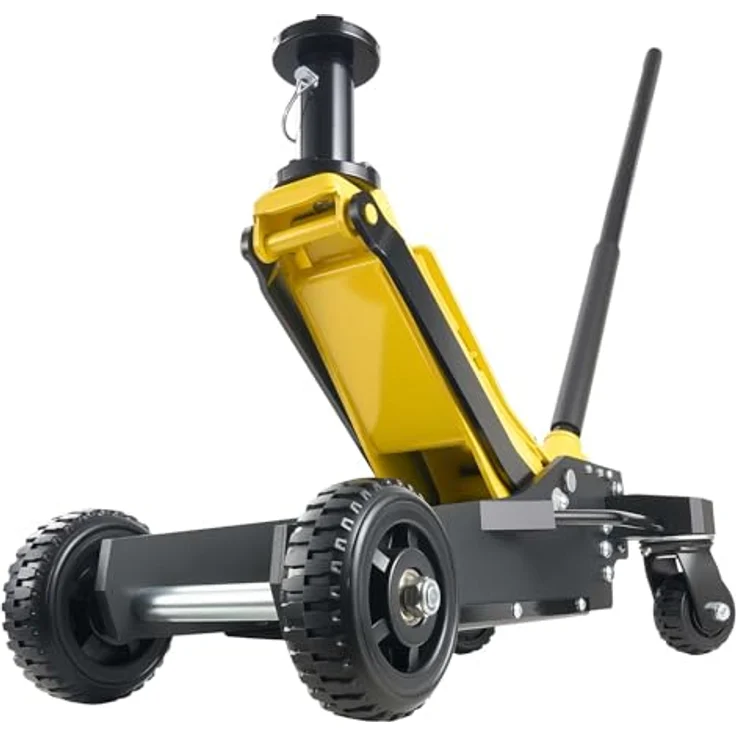 VEVOR Hydraulischer Rangierwagenheber STD01-030A, 3 t Tragkraft, Aluminium & Stahl, Doppelkolben-Schnellhubpumpe, 15–59 cm Hubbereich für SUVs – Bild 9
