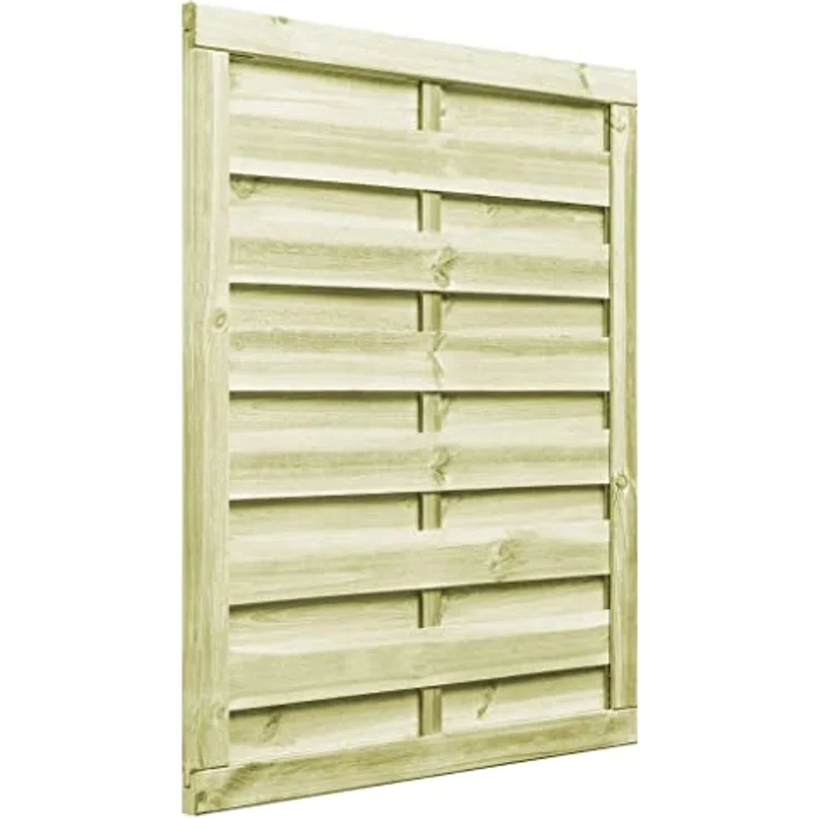 vidaXL Gartentor Imprägniertes Kiefernholz 100 x 125 cm grün – Bild 7