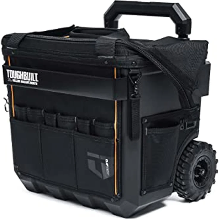 ToughBuilt CT-61-18 Rolltasche mit massiver Öffnung, 450 mm, robust und wasserfest, Schwarz – Bild 3