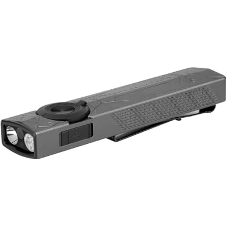 OLIGHT ArkPro Taschenlampe, 1500 Lumen led, aufladbar, mit UV- und Grünlicht, 205m Leuchtweite, IPX7 wasserdicht, Phantom Squadron – Bild 4
