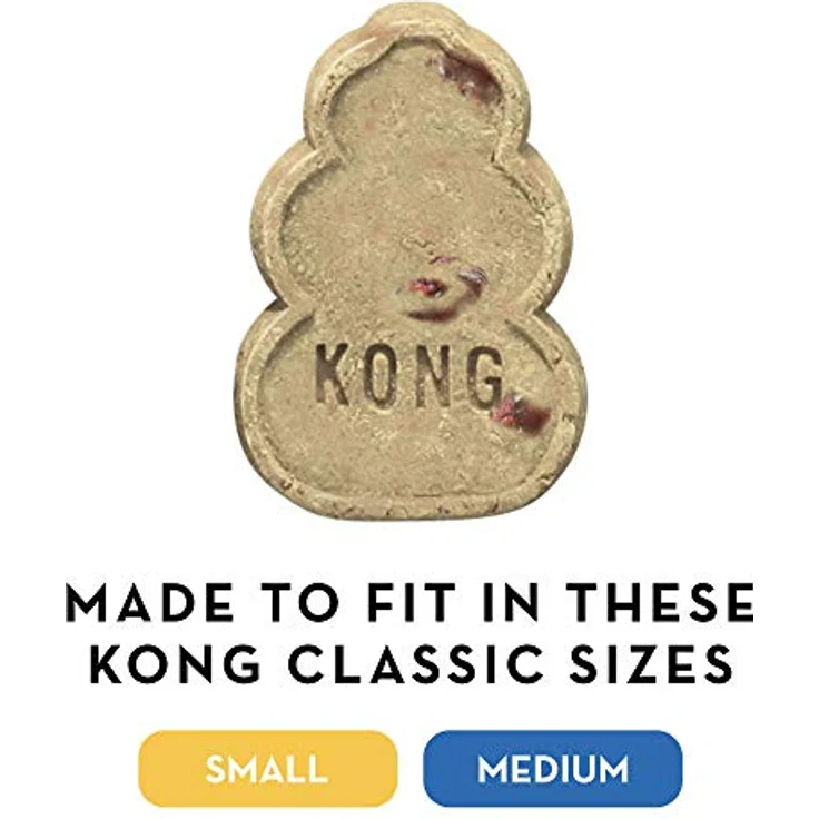 KONG – Snacks – Hundesnacks mit Natürlichen Zutaten (Ideal Kautschuk) – Schinken & Käse – Für Kleine Hunde – Bild 2
