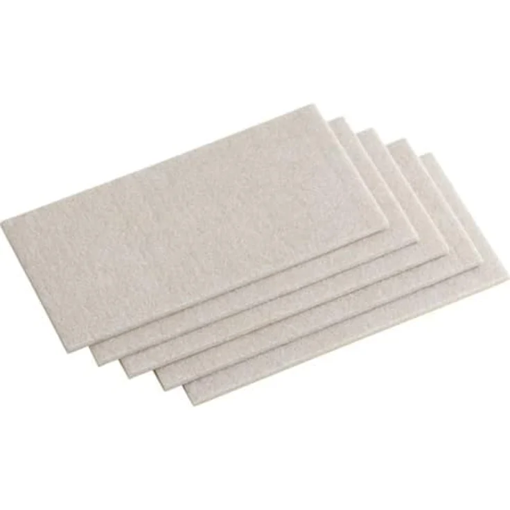 Metafranc WU0645416 Filzgleiter quadratisch, selbstklebend Beige (L x B) 200mm x 100mm 1 Set – Bild 2