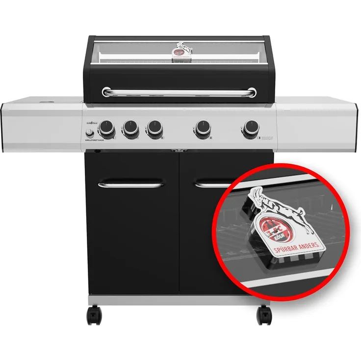 Grillfürst Gasgrill Grillfürst G410G 4-Brenner Gasgrill - 1. FC Köln Edition