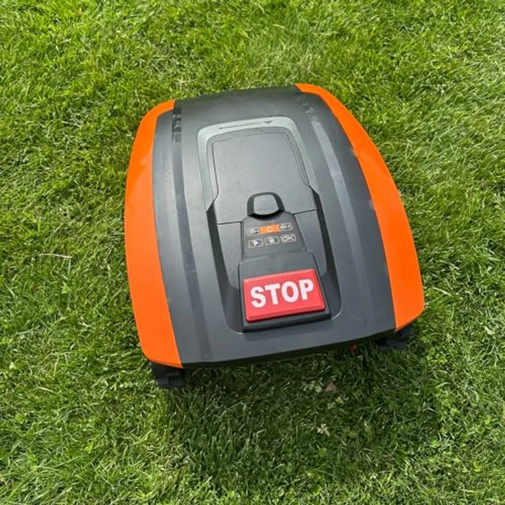 YARD FORCE Easymow 260B Plus, Rasenmähroboter mit Bluetooth-App-Steuerung, 20 V Akku und Mähroboter-Garage – Bild 7