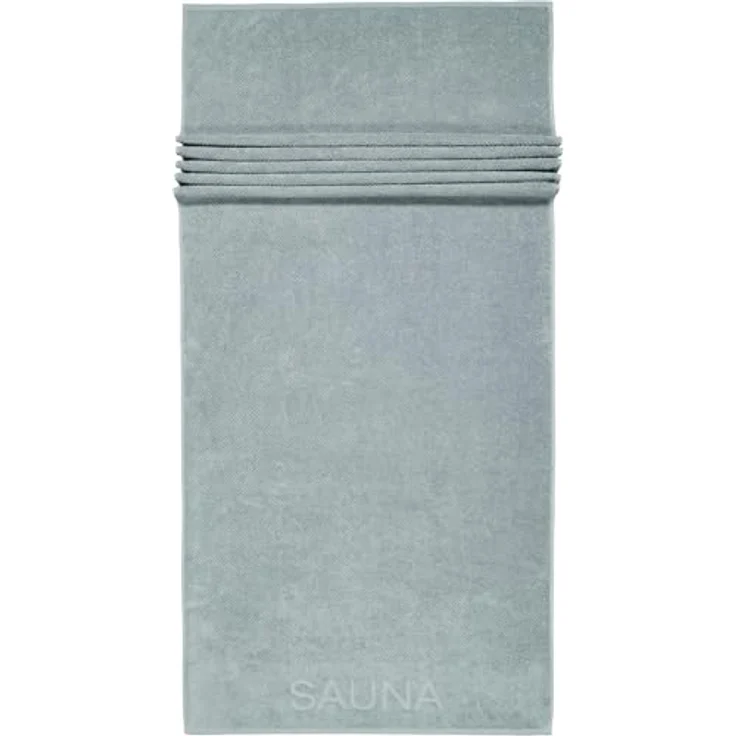 Cawoe Saunatuch Pure, Grün, 80x200 cm, hautfreundliches Textil für Freizeit und Wellness – Bild 1