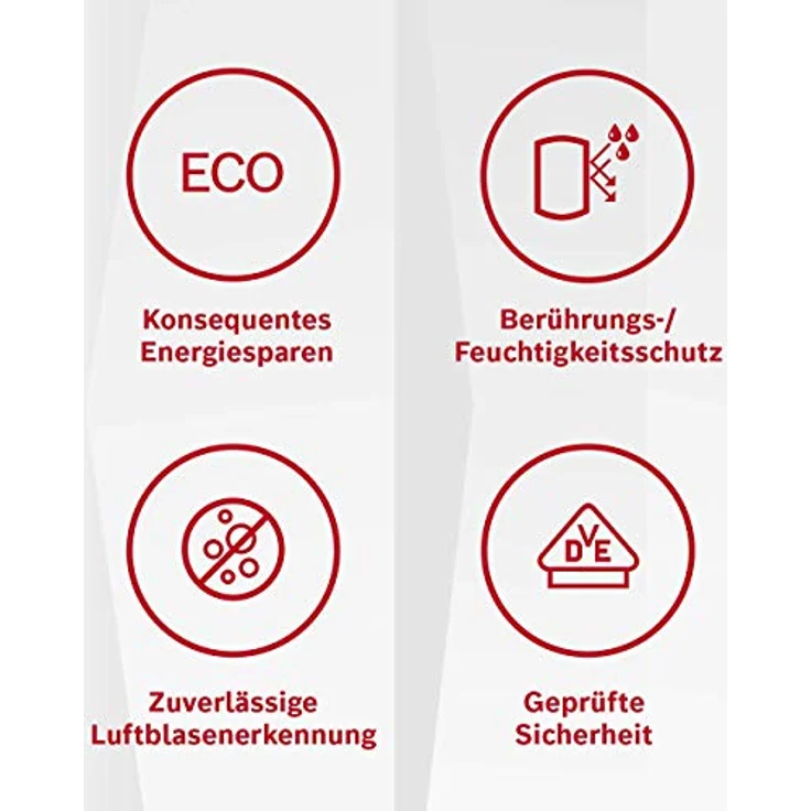 Bosch Tronic 4000 5 ET, elektrischer Kleindurchlauferhitzer mit 4,5 kW und Energieklasse A, kompakt und weiß – Bild 4