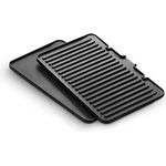 De'Longhi Grillplatten Kit, Antihaft Grillplatte für CGH1020D MultiGrill, 31,5 x 39 cm, robust und langlebig