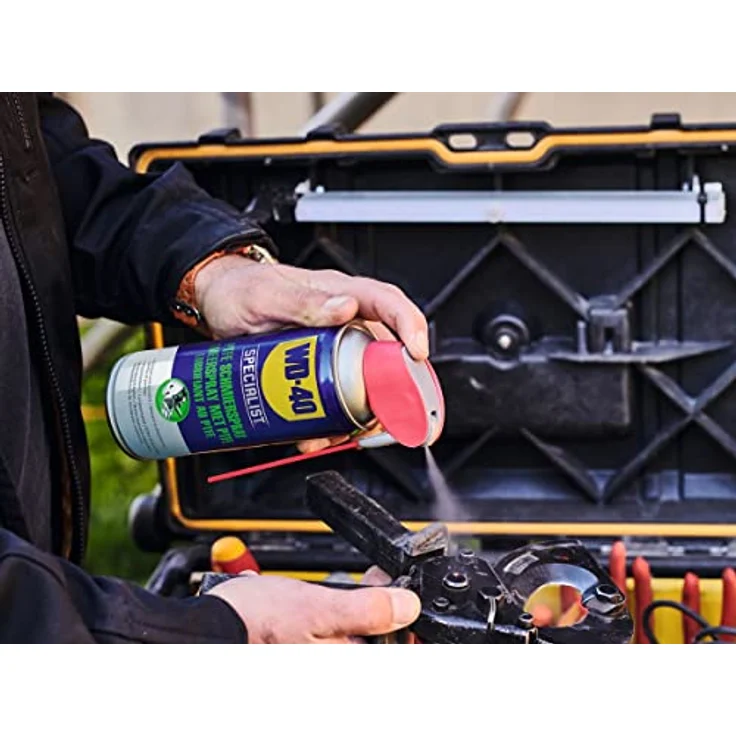 WD-40 PTFE-Schmierspray 'Specialist' 300 ml, vielseitiges Schmiermittel für Metalle, Glas, Vinyl, Kunststoffe und Gummi – Bild 3
