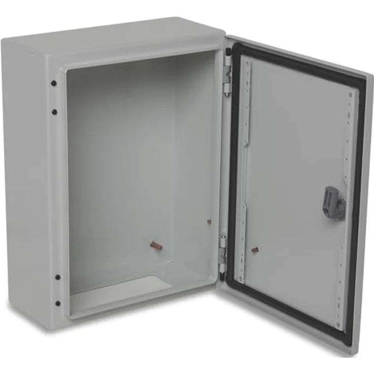 BOXEXPERT® Verteilerkasten Treva, wasserdicht IP66, Stahlblech, 400x300x150mm, für Außenbereich, robust und wetterfest, Temperaturbeständig von -25°C bis +40°C – Bild 2